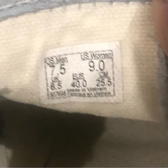 VANS Classic Slip On Casual Canvas Suede Pure Blue Shoes Women’s Size 9.0 - Picture 6 of 9